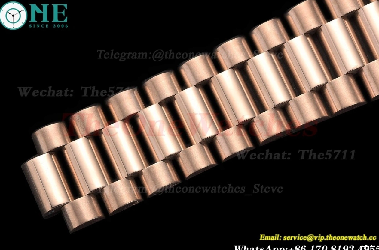 Daydate GDF MY8215 RG Black 40mm RG Dial 0319